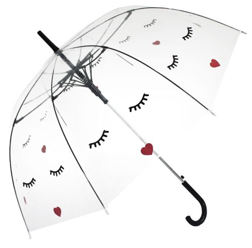 Umbrella - Face Straight Transparent, Regenschirm, Parapluie, Paraguas