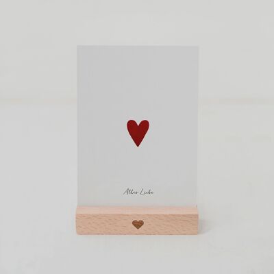 CONGRATULATIONS CARD LITTLE HEART