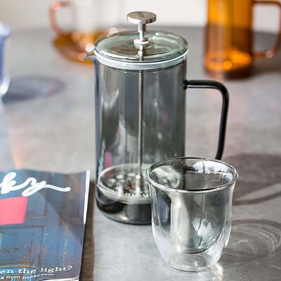 Coloured Glass Cafetiere