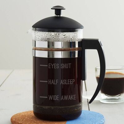 Half Asleep' Measures Cafetiere