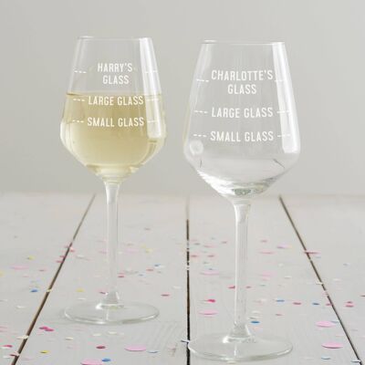 Limited Edition Drinks Measure Glass