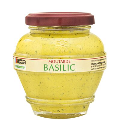 Mustard with Basil 100% French seeds without additives 200g