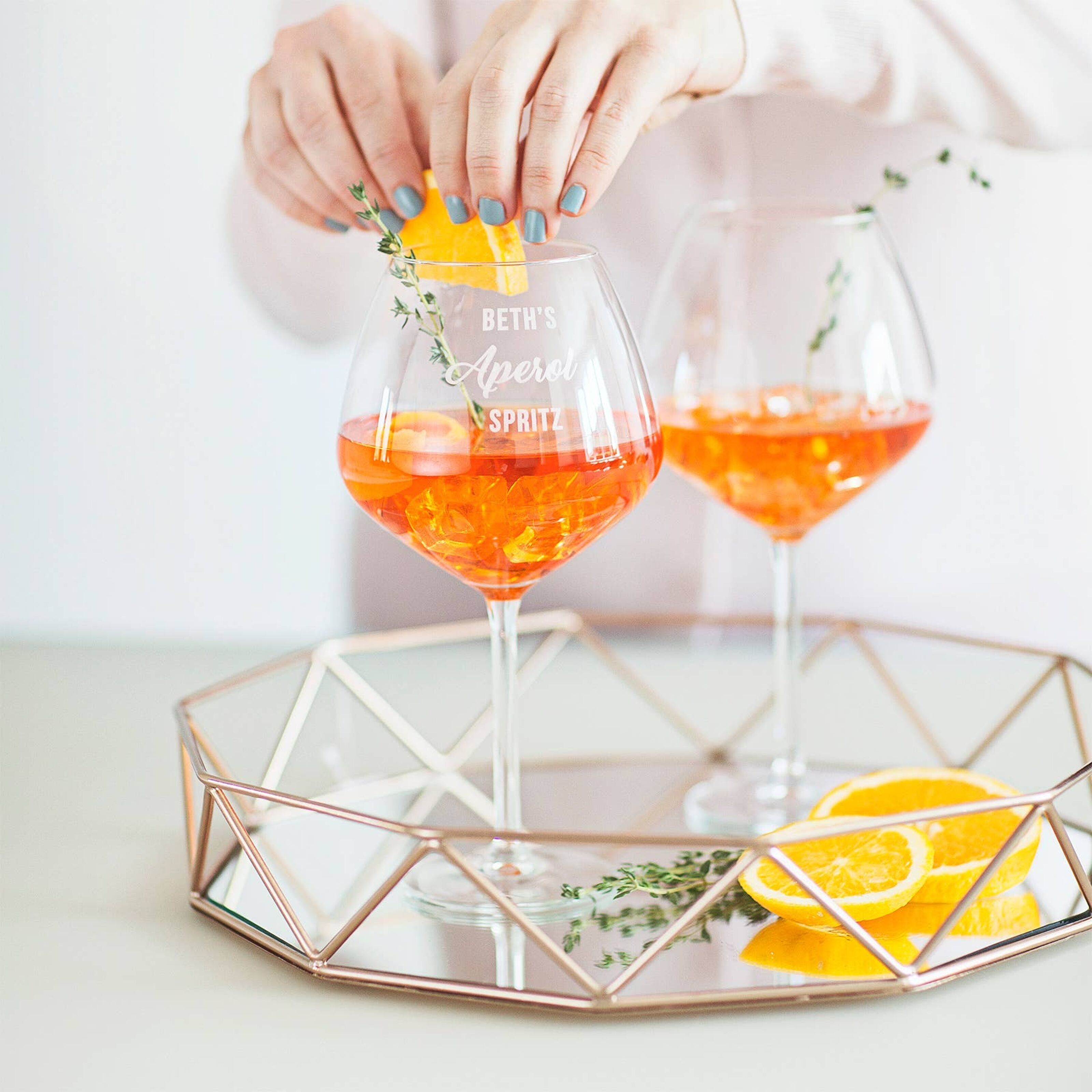 Aperol, Bicchiere da cocktail per spritz : : Casa e cucina