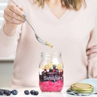 Personalised Breakfast Jar