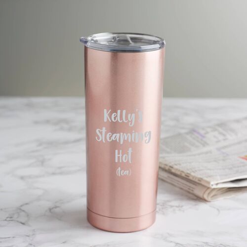 Personalised Cheeky Slogan Travel Cup