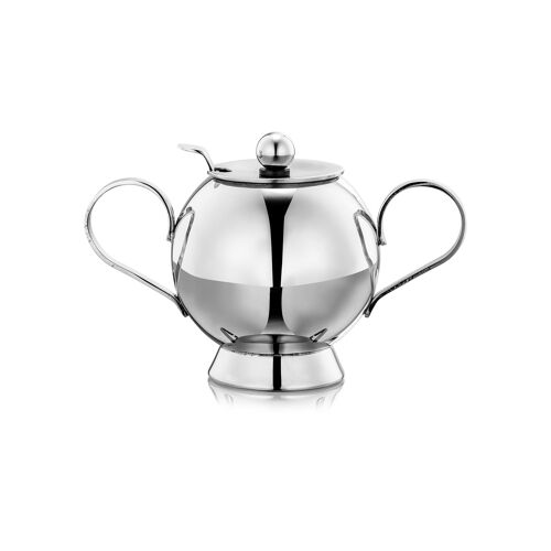 Spheres Sugar Bowl - Steel Handle