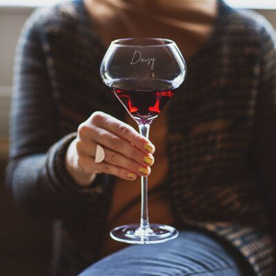 Personalised Elegant Wine Glass