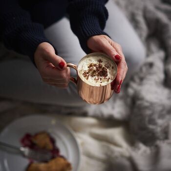 Tasse en cuivre géométrique personnalisée 2