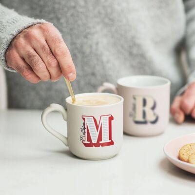 Personalised Letter Alphabet Mug