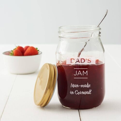Personalised Preserve Jar