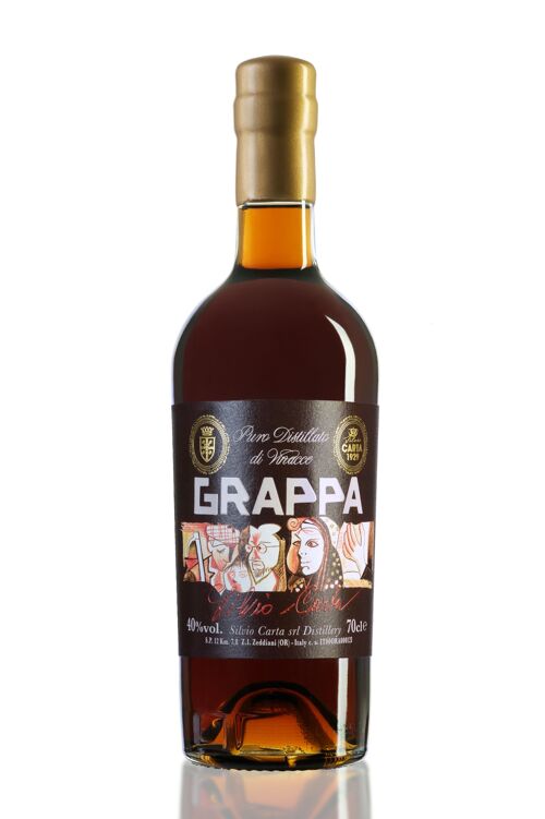 Grappa Silvio Carta - Grappa Scura