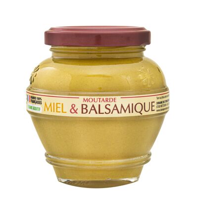 Honig und Balsamico-Senf 100% französische Samen ohne Zusatzstoffe 200 g