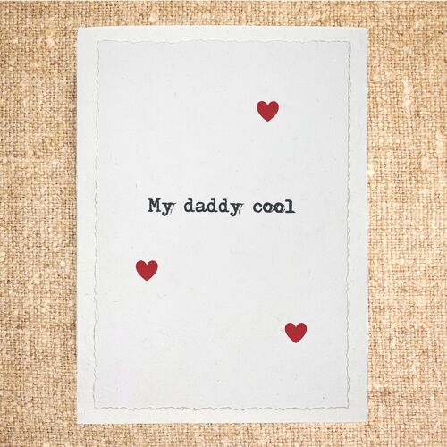 Carte postale Daddy cool