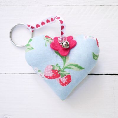 Wild strawberry key ring and mask