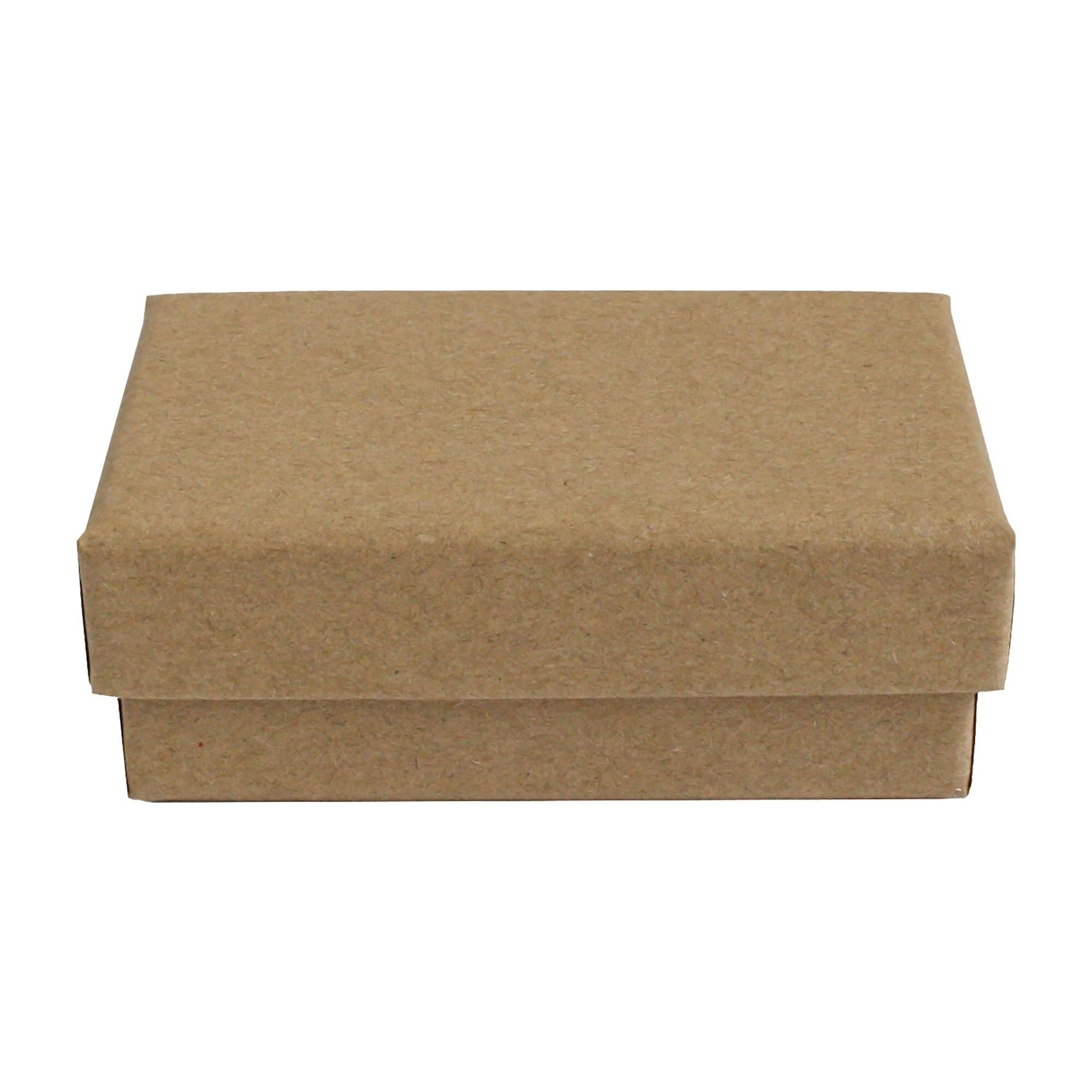 Scatole portagioielli in cartone marrone