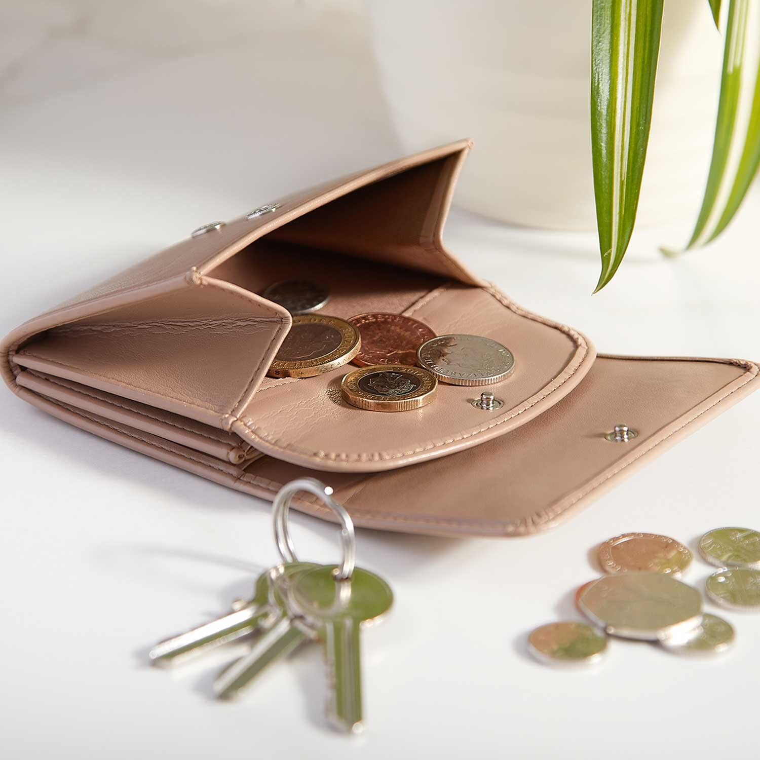 Womens Pu Small Coin Purse Card Zipper Wallet Holder Mini Bag Handbag  Clutch | Fruugo UK