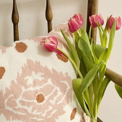 IKAT PALE ROSE CUSHION