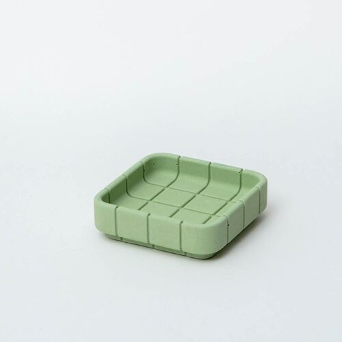 Tile Square Dish - Palm Green