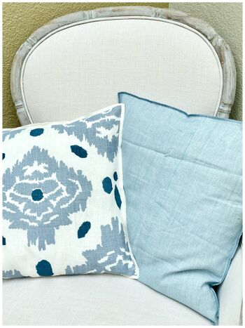 COUSSIN LIN UNI BLEU 3