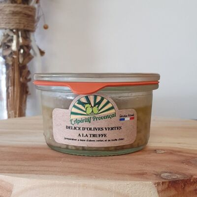 Delizia di olive verdi al tartufo 100gr