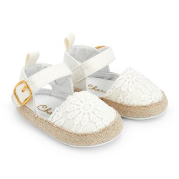 Chaussures bébé ivoire Z-B362 3