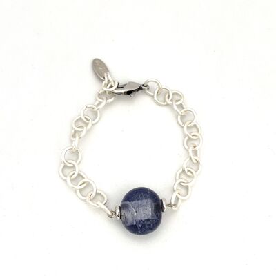 BRACCIALE IN ARGENTO MUSCHIO