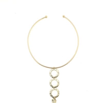 COLLAR LILY ORO