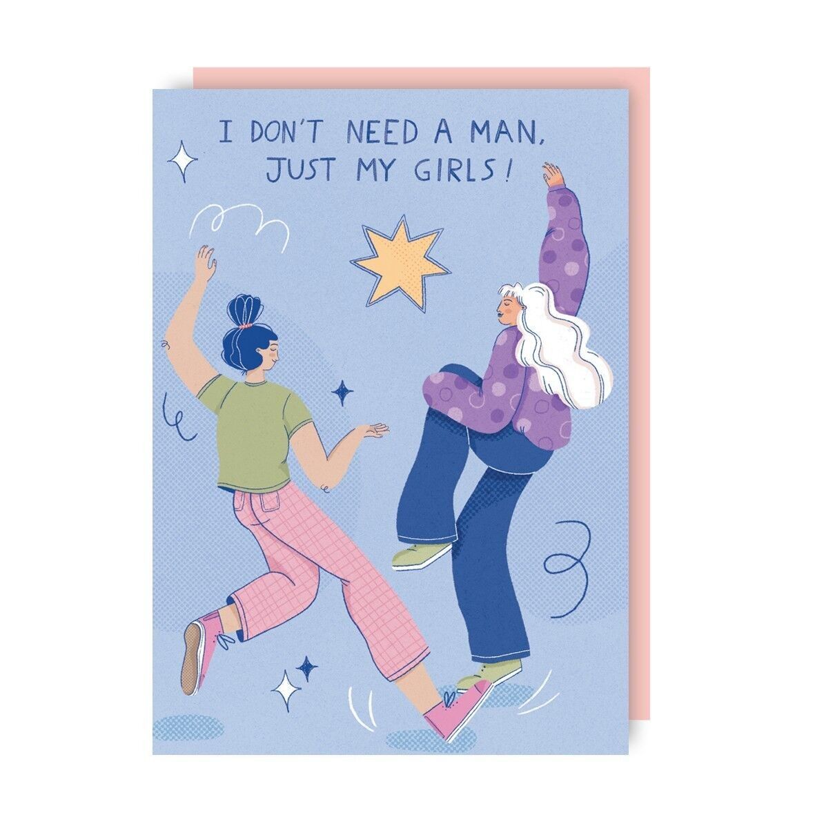 Pacchetto di carte Non serve un uomo da 6