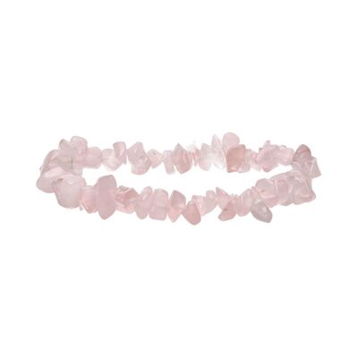 Bracelet puce quartz rose