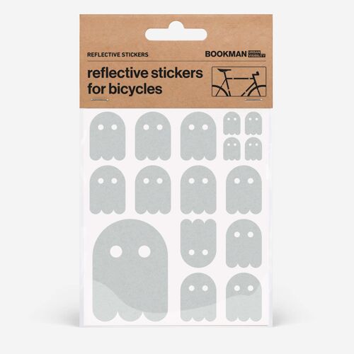 Reflective Stickers Ghost White