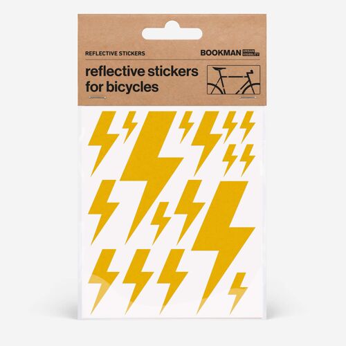 Reflective Stickers Flash Yellow