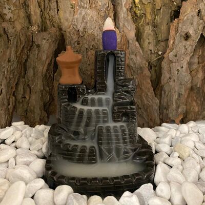 Räucherwasserfall "Heiliger Tempel" - schwarz