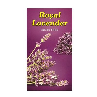 Räucherstäbchen - 20 verschiedene Sorten - Royal Lavender