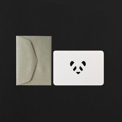 MINI CARD + BUSTA PANDA