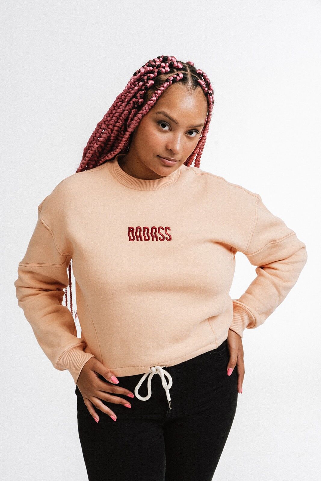 Felpa corta: BADASS ⚡️