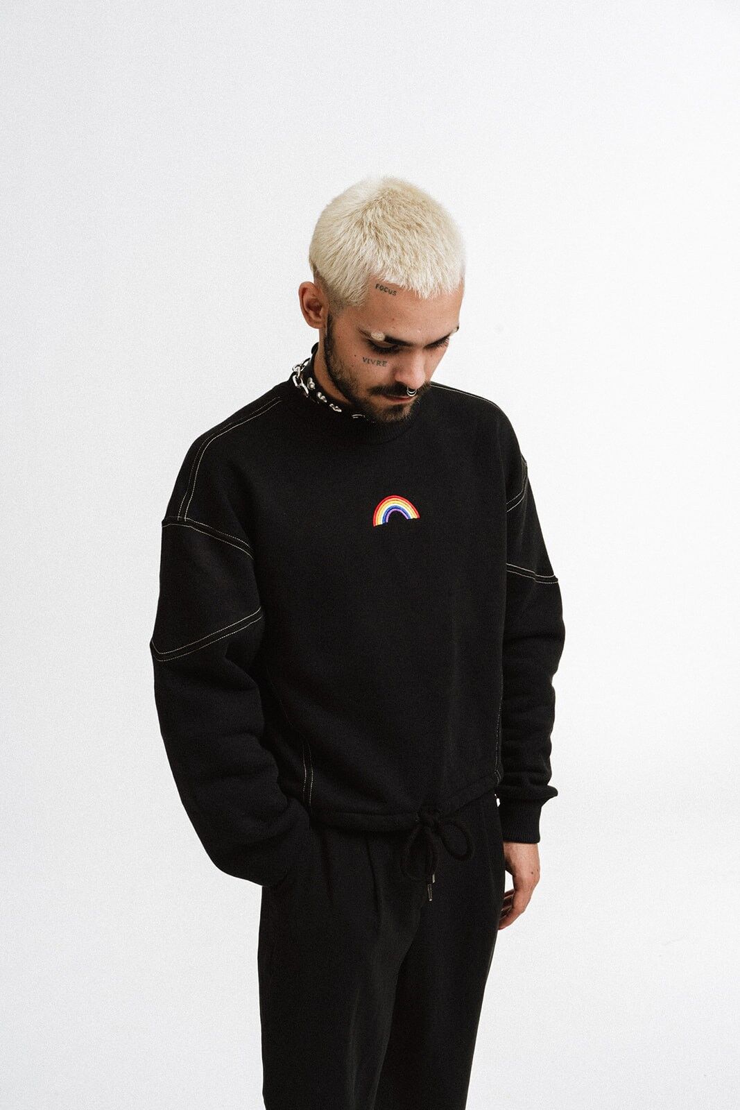 Felpa Cropped: RAINBOW 🌈