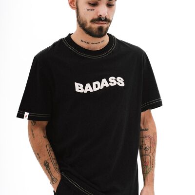 Klassisches T-Shirt: BADASS 💪🏽