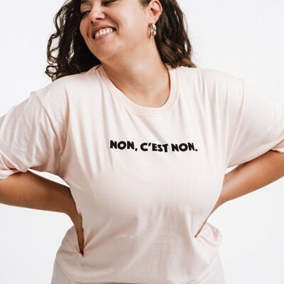 Übergroßes T-Shirt: NEIN ES IST NEIN 📣