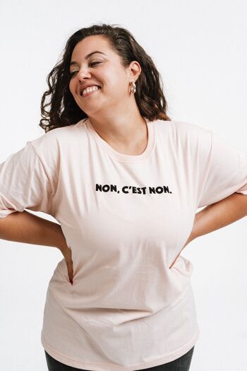 Teeshirt oversize : NON C'EST NON 📣 1