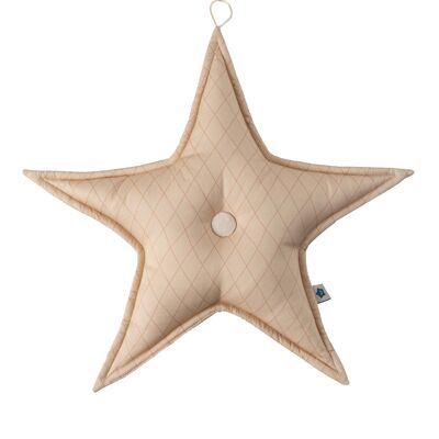 Beige Christmas Star Hanger