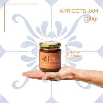 Confiture d'abricots de Sicile - 220 g 4