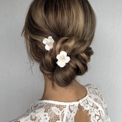 Fem Hairclips Accessorio per capelli in argento Sposa