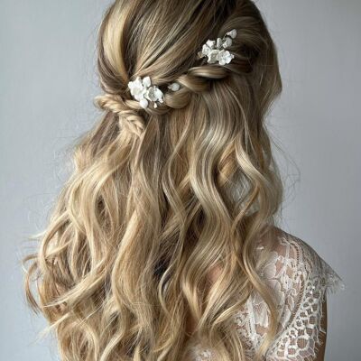 Vanessa Hairclips Accessorio per capelli color oro Sposa