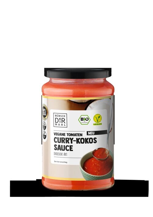 Tomaten-Curry-Kokos Sauce 380ml
