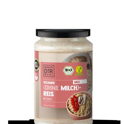 veganer (ohne Milch)-Reis mit Kokos 380ml