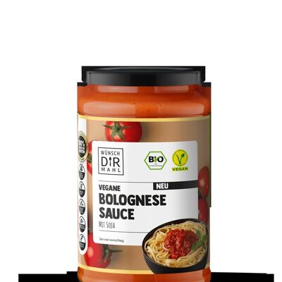 Bolognese sauce with soy