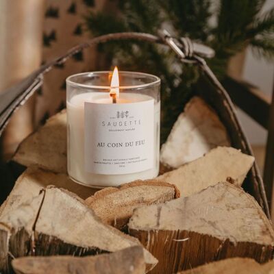 Au coin du feu - Handmade candle scented with natural soy wax