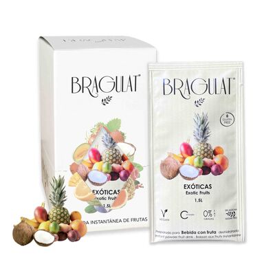 Boisson instantanée BRAGULAT FRUITS EXOTIQUES | Pack 15 unités