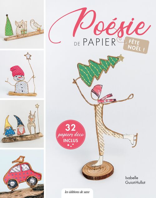 Livre DIY, Poésie De Papier Fête Noël