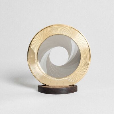 IRIS - Solid Brass and Steel Aperture Drawing Compass